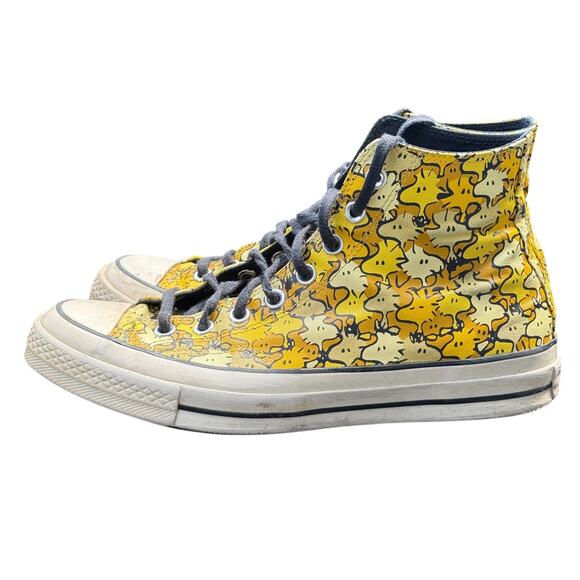 Converse Chuck Taylor All-Star 70 Hi Sneaker Men's 8.5‎ Yellow Peanuts Woodstock - Picture 2 of 14